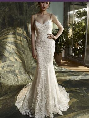 Blue By Enzoani Bridal Gown Size 12